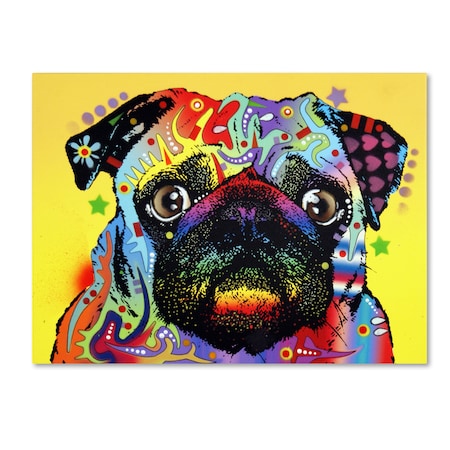 Trademark Fine Art Dean Russo 'Pug' Canvas Art, 35x47 ALI0241-C3547GG